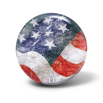 Picture of Brunswick Stars and Stripes Viz-a-Ball Bowling Ball