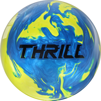Picture of Motiv Max Thrill Pearl Blue Yellow Bowling Ball