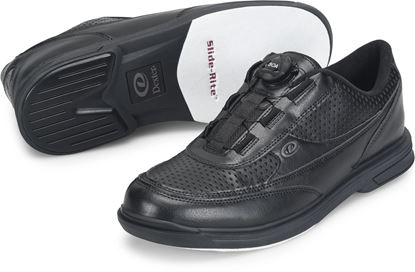 Picture of Dexter Turbo Boa Black Wide Men's Bowling Shoes