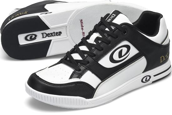 Picture of Dexter Royal Black White Unisex Bowling Shoes