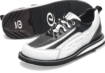 Picture of Dexter Mens SST 6 Hybrid LE White Black Right Hand Wide Bowling Shoes