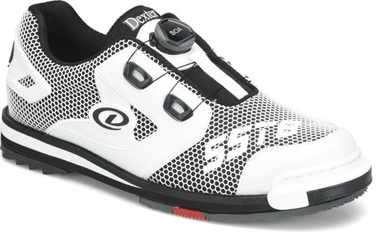 Picture of Dexter SST 8 Power Frame BOA White Black Men's Wide Bowling Shoes