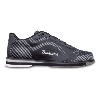 Picture of Brunswick Men's Command Black Grey Right Hand Bowling Shoes