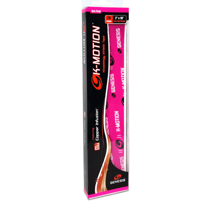 Picture of Genesis K Motion Tape Pre Cut Hot Pink 20 Piece