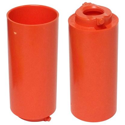 Picture of Turbo Switch Grip Empty Removable Inner Sleeve Orange - Pack of 5