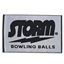 Picture of Storm Woven Bowling Towel Black Grey
