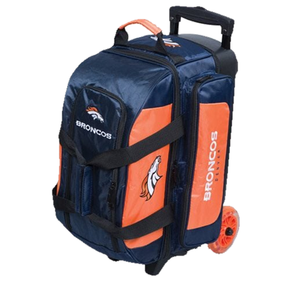 Picture of KR NFL 2 Ball Double Roller Denver Broncos Bowling Bag