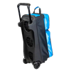 Picture of KR Strikeforce Konvoy 3 Ball Triple Roller Black Caribbean Blue Bowling Bag