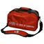 Picture of VISE 2 Ball Clear Top Plus Red Bowling Bag