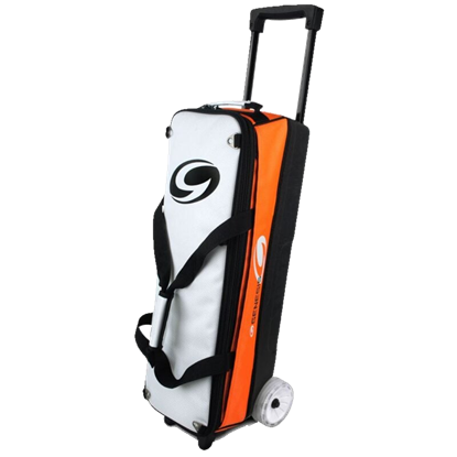 Picture of Genesis Sport Modular 3 Ball Triple Tote Black Orange Bowling Bag